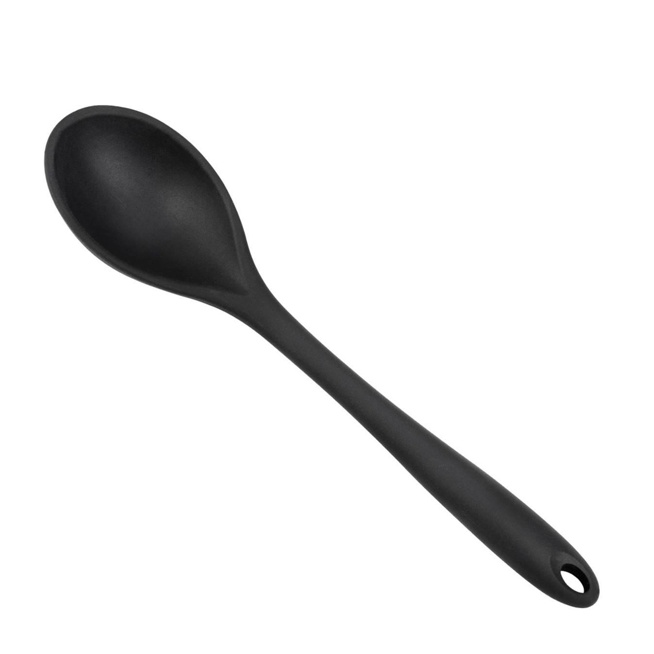 Justinus Kochlöffel Black Edition Schwarz 28.5x6.2x5.4 cm