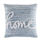 KISSENHÜLLE HOME 45/45 cm  - Blau/Creme, Textil (45/45cm) - Novel