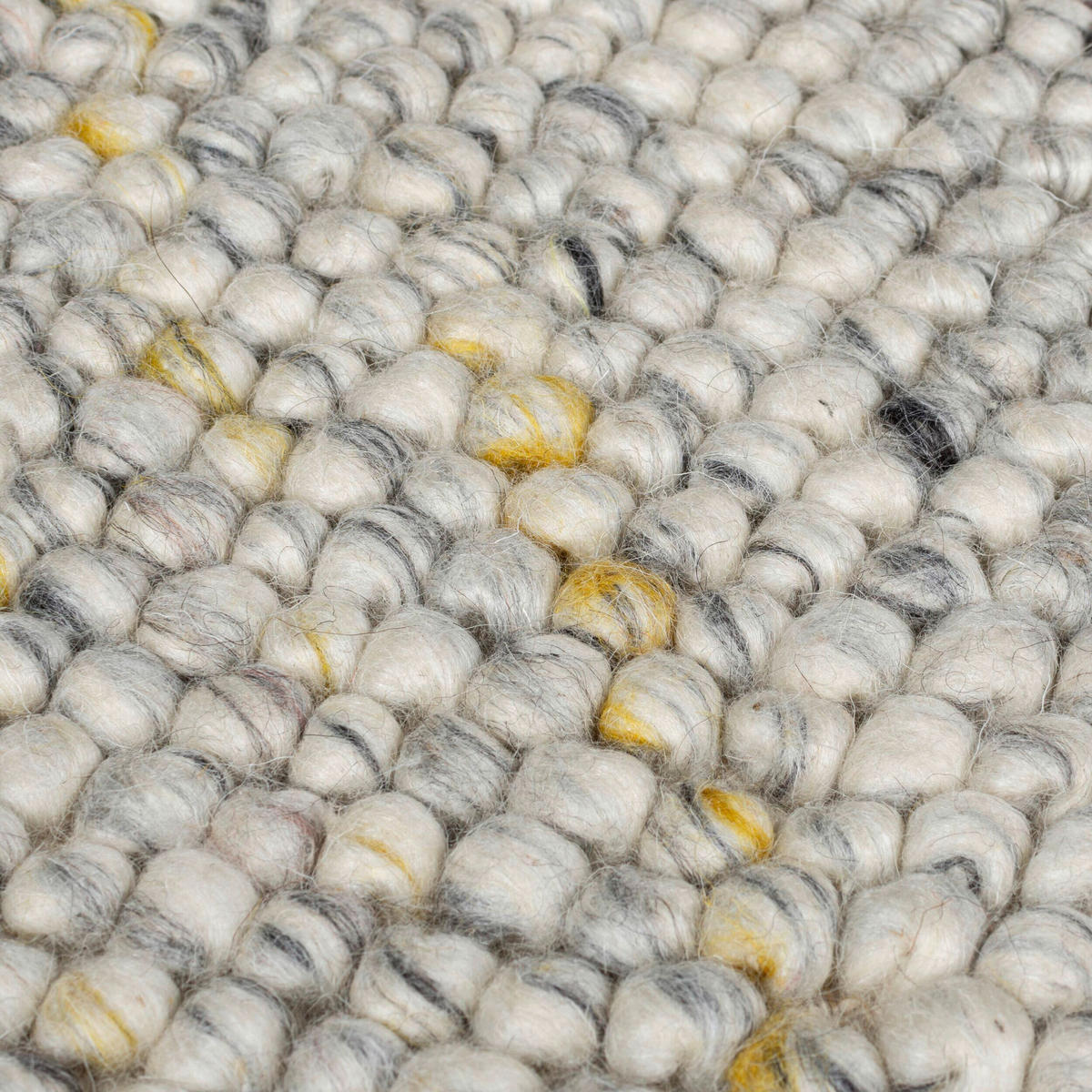 HANDWEBTEPPICH 120/170 cm MINERALS Schwarz, Weiß  - Schwarz/Weiß, KONVENTIONELL, Textil (120/170cm)