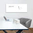 MEMOBOARD - Weiß, Basics, Glas/Metall (50/125cm) - EUROGRAPHICS