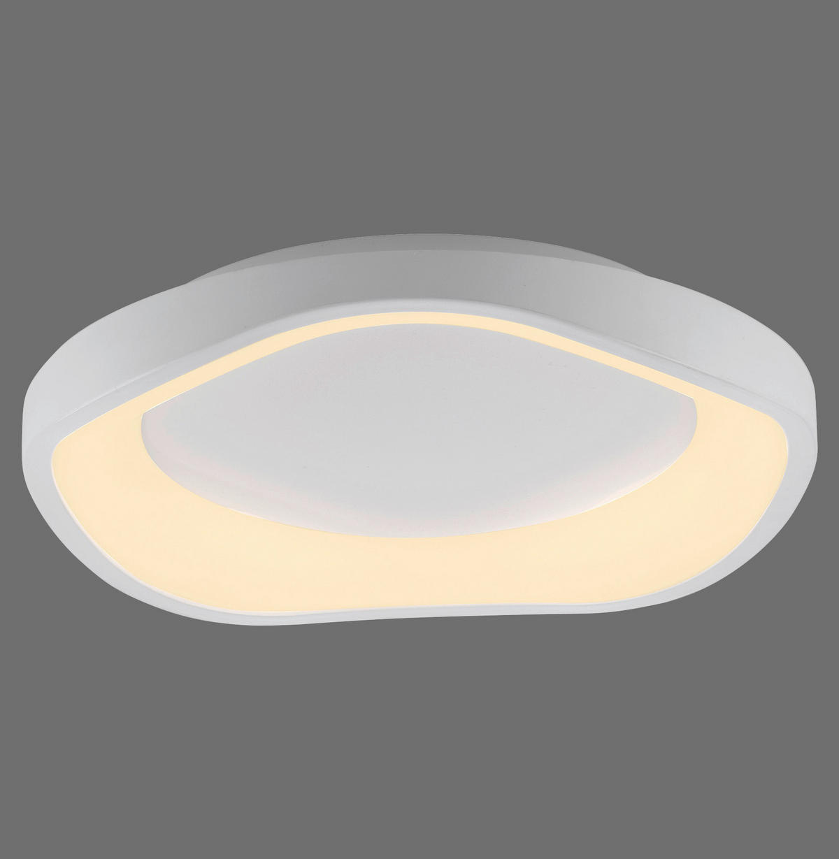 LED-DECKENLEUCHTE 40/40/7,5 cm   - Weiß, KONVENTIONELL, Kunststoff/Metall (40/40/7,5cm) - Schöner Wohnen