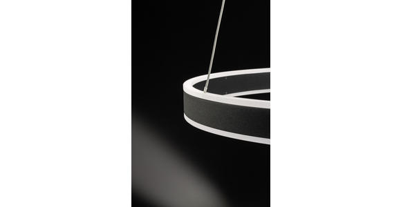 LED-HÄNGELEUCHTE 60/150 cm  - Anthrazit, Design, Kunststoff/Metall (60/150cm) - Ambiente