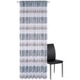 FERTIGVORHANG halbtransparent  - Blau, Design, Textil (140/255cm) - Novel