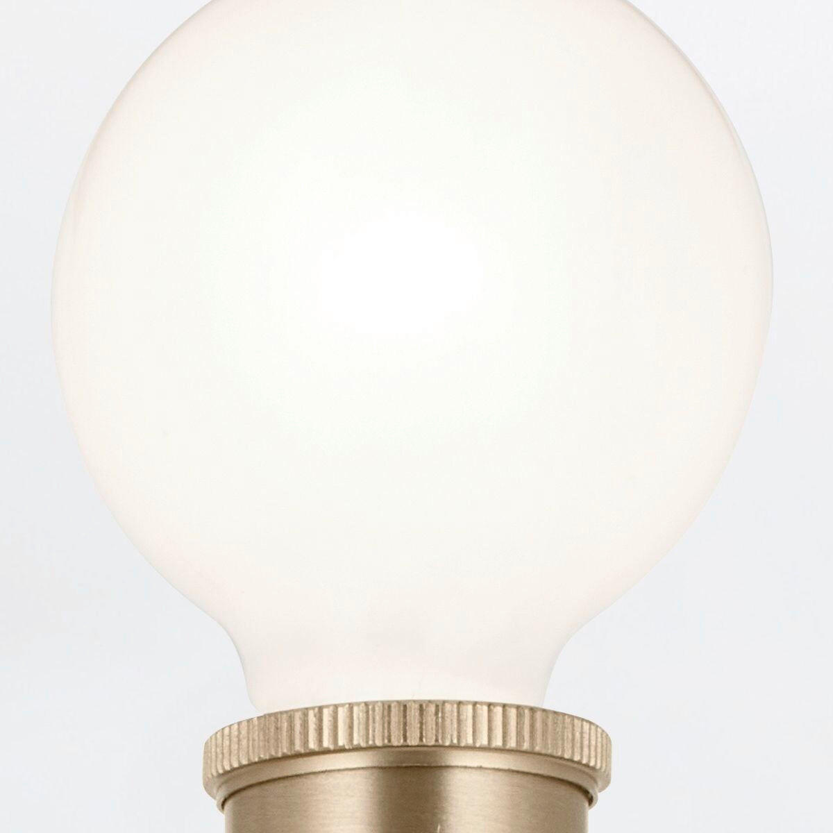 BADEZIMMER-WANDLEUCHTE Torche 42/12,7/10,2 cm  - Champagner, KONVENTIONELL, Metall (42/12,7/10,2cm) - Elstead Lighting