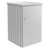 MÜLLTONNENBOX - Silberfarben, Basics, Metall (80/129/88cm) - Biohort