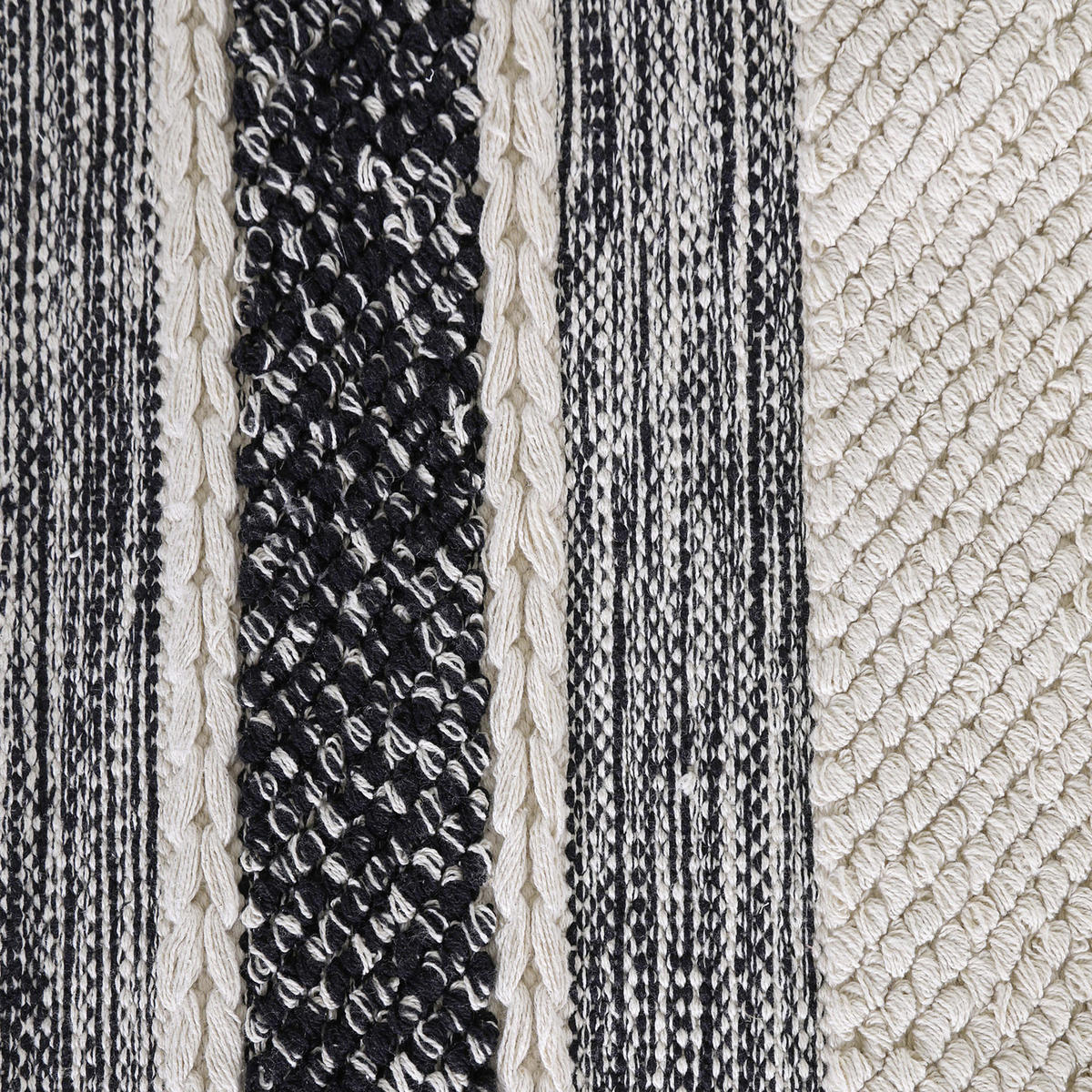 TEPPICH 230/160 cm Grau, Schwarz, Hellgrau, Beige  - Beige/Hellgrau, Trend, Textil (230/160cm)