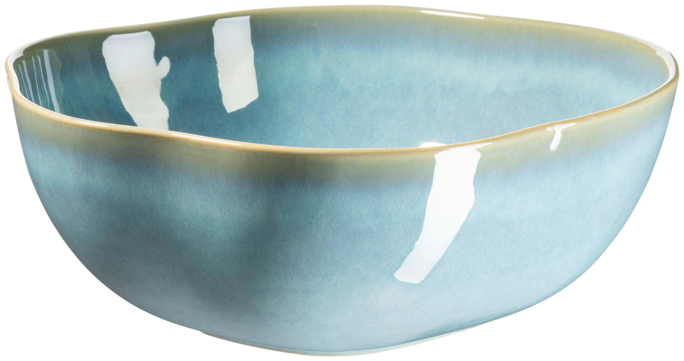 SCHÜSSEL Cordelia   - Grün, Trend, Keramik (28/10cm) - Mäser