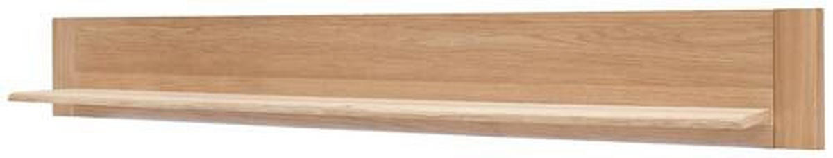 WANDBOARD in 180/24/25 cm Eichefarben  - Eichefarben, Design, Holz/Holzwerkstoff (180/24/25cm) - Livetastic