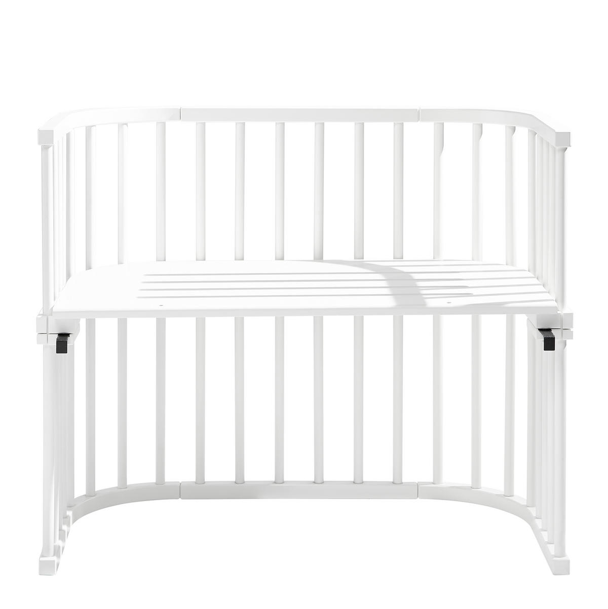 BEISTELLBETT Babybay Maxi 94/54/79 cm  - Weiß, Basics, Holz (94/54/79cm) - Babybay