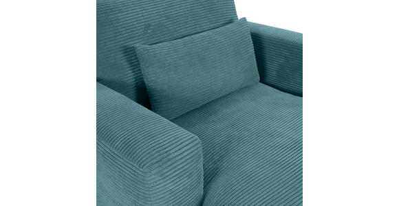 XXL-SESSEL - Petrol/Schwarz, ROMANTIK / LANDHAUS, Kunststoff/Textil (120/67/140cm) - Landscape