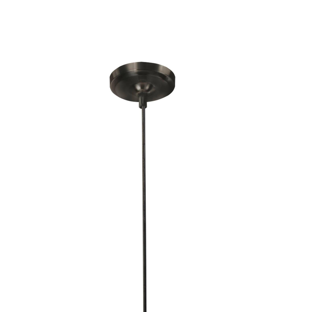 HÄNGLAMPA Atom 40/120 cm  - vit/svart, Klassisk, metall/glas (40/120cm)