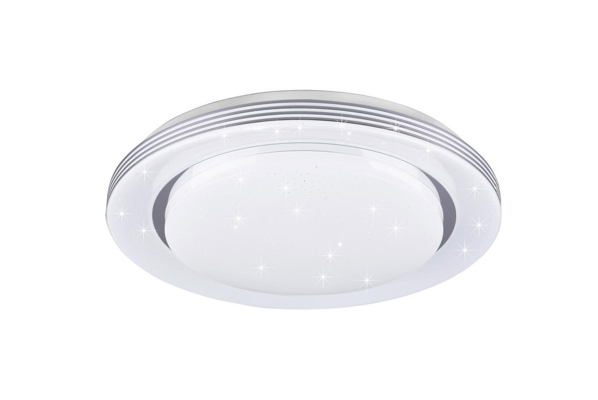 LED-DECKENLEUCHTE Atria 58/8 cm   - Weiß, Basics, Kunststoff (58/8cm)