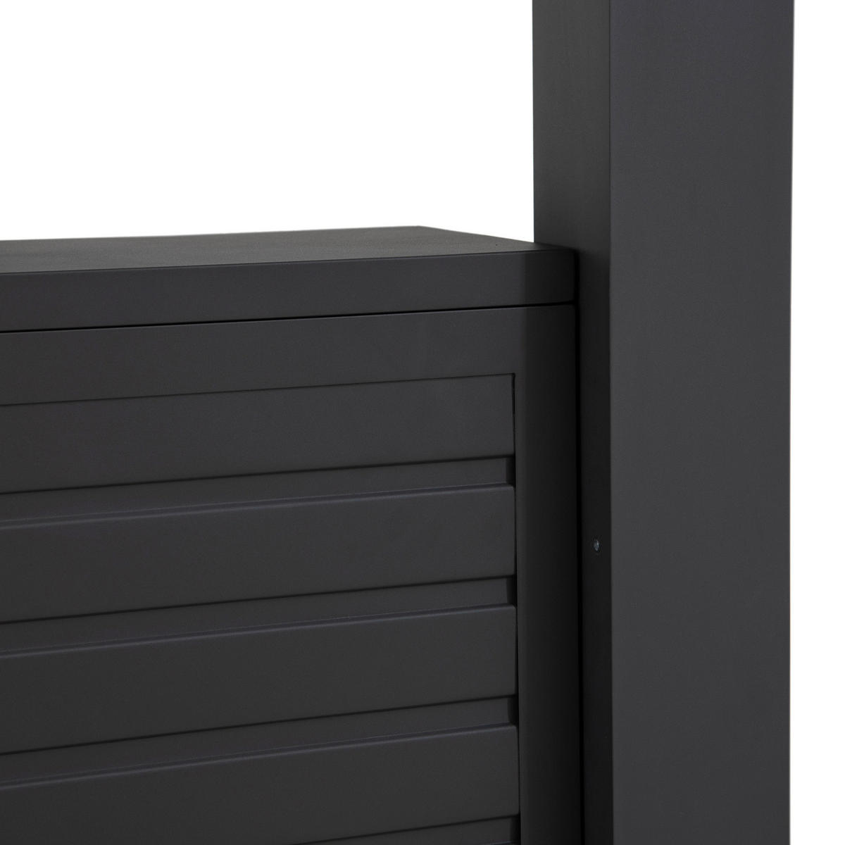 PERGOLA-BAR 278/114/30 cm  - Anthrazit, Basics, Metall (278/114/30cm) - Modante