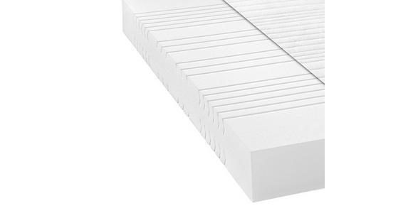 KOMFORTSCHAUMMATRATZE 100/200 cm Höhe ca. 18 cm  - Weiß, KONVENTIONELL, Textil (100/200cm) - Xora