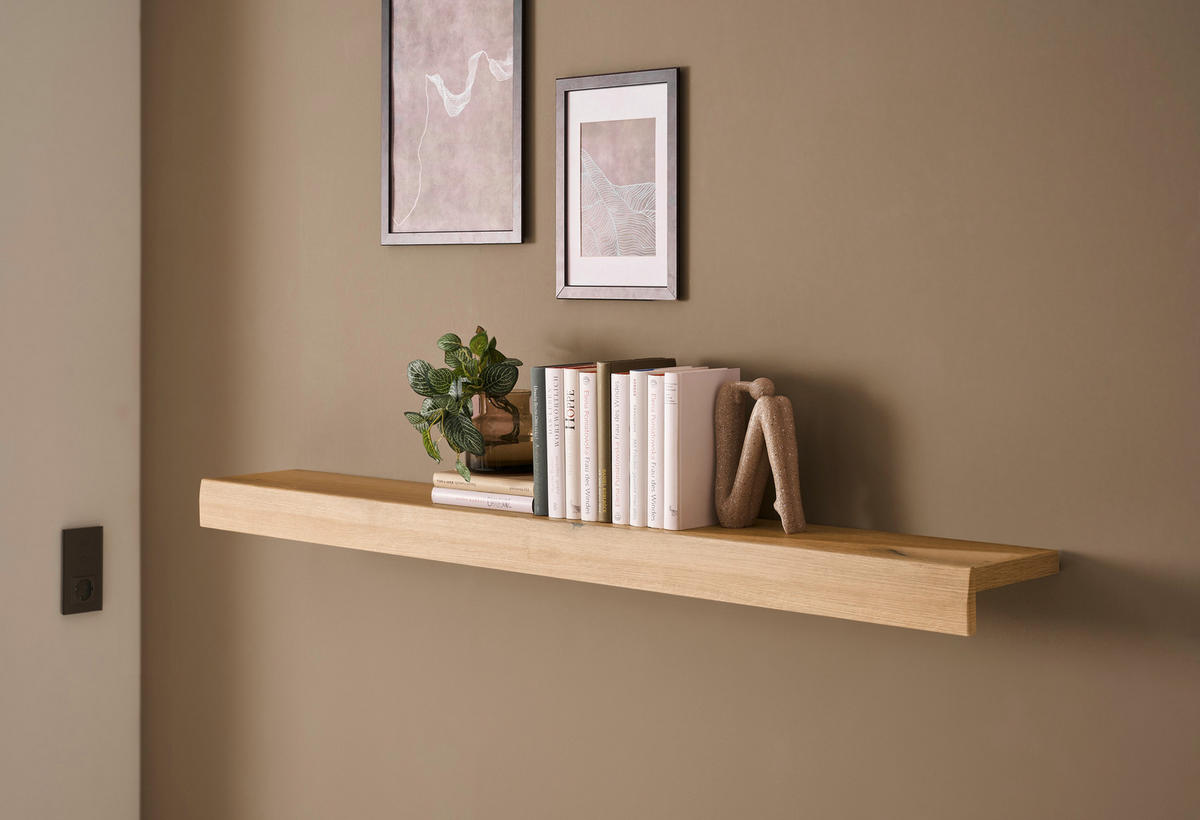 WANDBOARD in 150/8/20 cm Eichefarben  - Eichefarben, Design, Holzwerkstoff (150/8/20cm) - MID.YOU