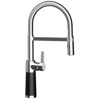 KÜCHENARMATUR 558000PUR  - Chromfarben/Schwarz, Basics, Stein/Metall (5,2/43,6/19,6cm) - Schock