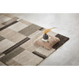 WEBTEPPICH 65/130 cm Palazzo Bloc Braun, Beige  - Beige/Braun, KONVENTIONELL, Textil (65/130cm) - Novel
