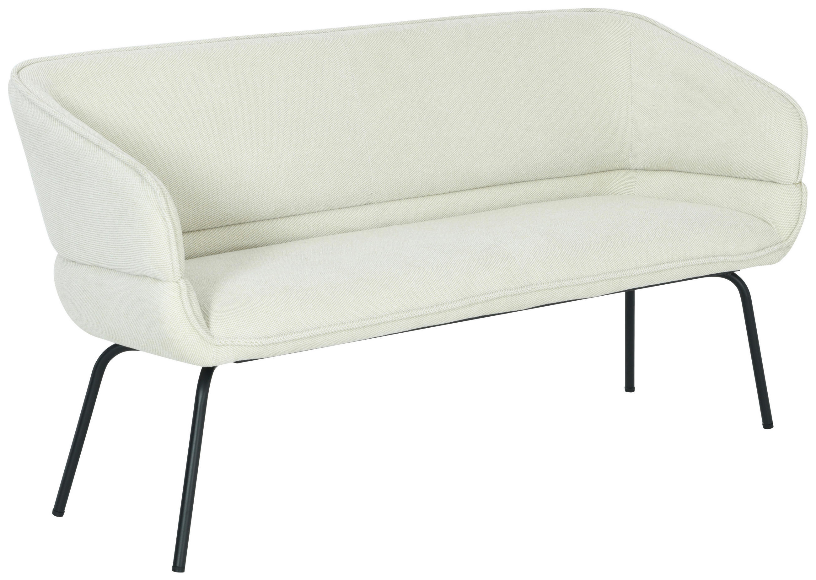 Sitzbank Serena Leinenoptik Beige, B: 160 Cm