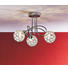 DECKENLEUCHTE - Chromfarben, LIFESTYLE, Glas/Metall (33/33/24cm) - BOXXX