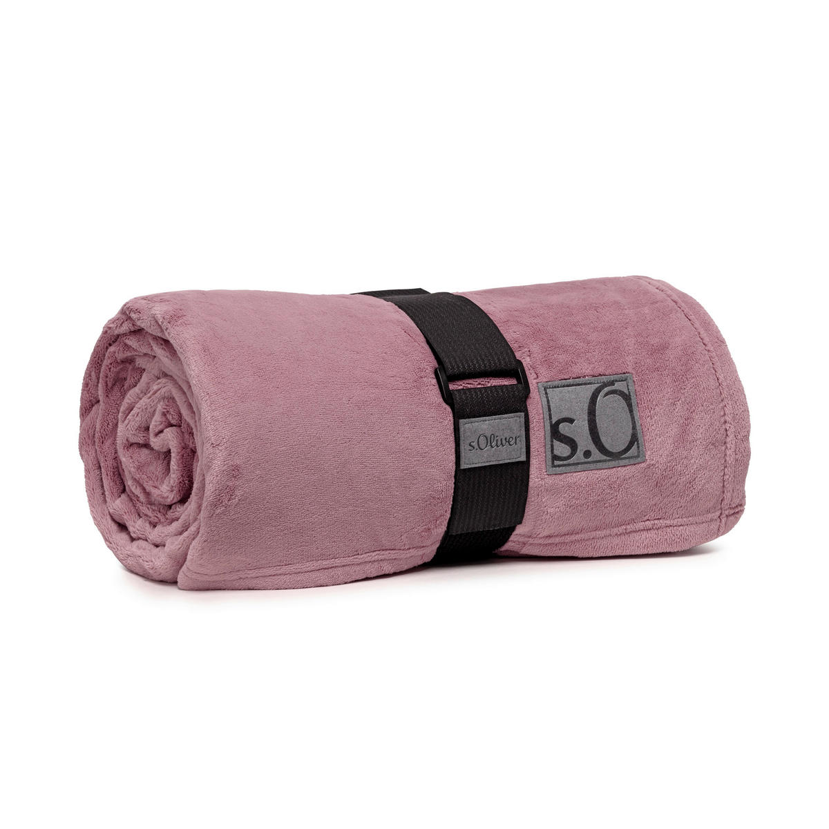 DOMÁCA DEKA, polyester, 150/200 cm - staroružová, Basics, textil (150/200cm) - S. Oliver