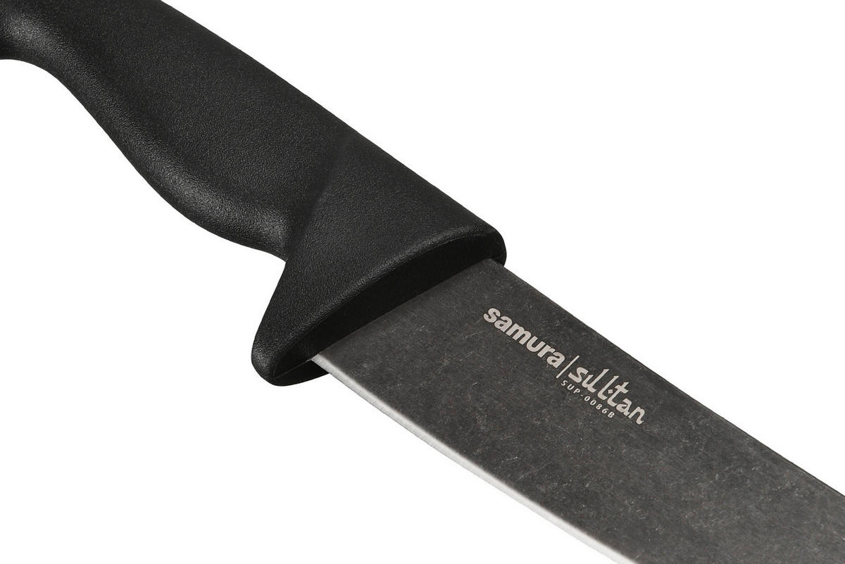 NOŽ KUHINJSKI  SULTAN PRO        28,5 cm    oplemenjeni čelik - crna, Basics, metal/plastika (28,5cm) - Samura