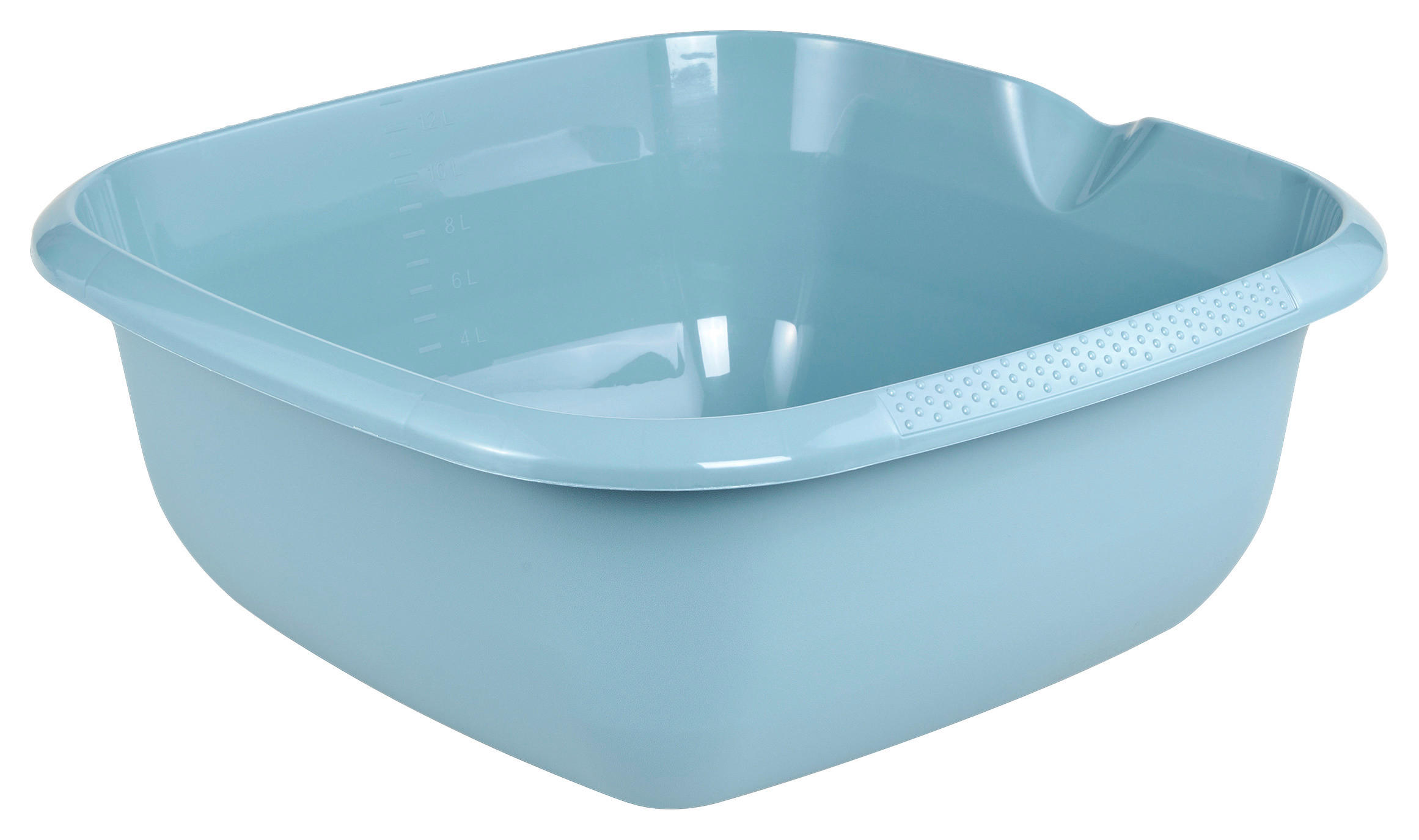 SPÜLSCHÜSSEL - Blau, Basics, Kunststoff (38/38/15cm)