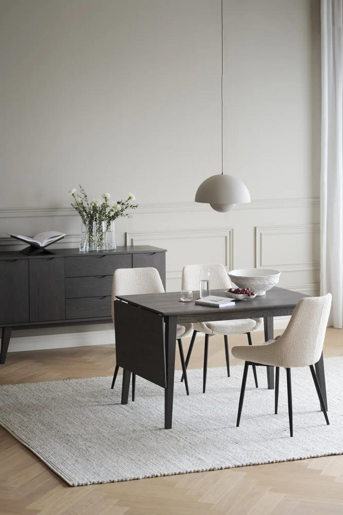 MATBORD i trä 120/80/74 cm   - mörkbrun, Klassisk, trä (120/80/74cm) - Rowico