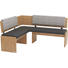ECKBANK 150/170 cm in Anthrazit, Beige, Eichefarben - Eichefarben/Anthrazit, KONVENTIONELL, Holzwerkstoff/Textil (150/170cm) - Venda ECKBANK 150/170 cm in Anthrazit, Beige, Eichefarben - Eichefarben/Anthrazit, KONVENTIONELL, Holzwerkstoff/Textil (150/170cm) - Venda