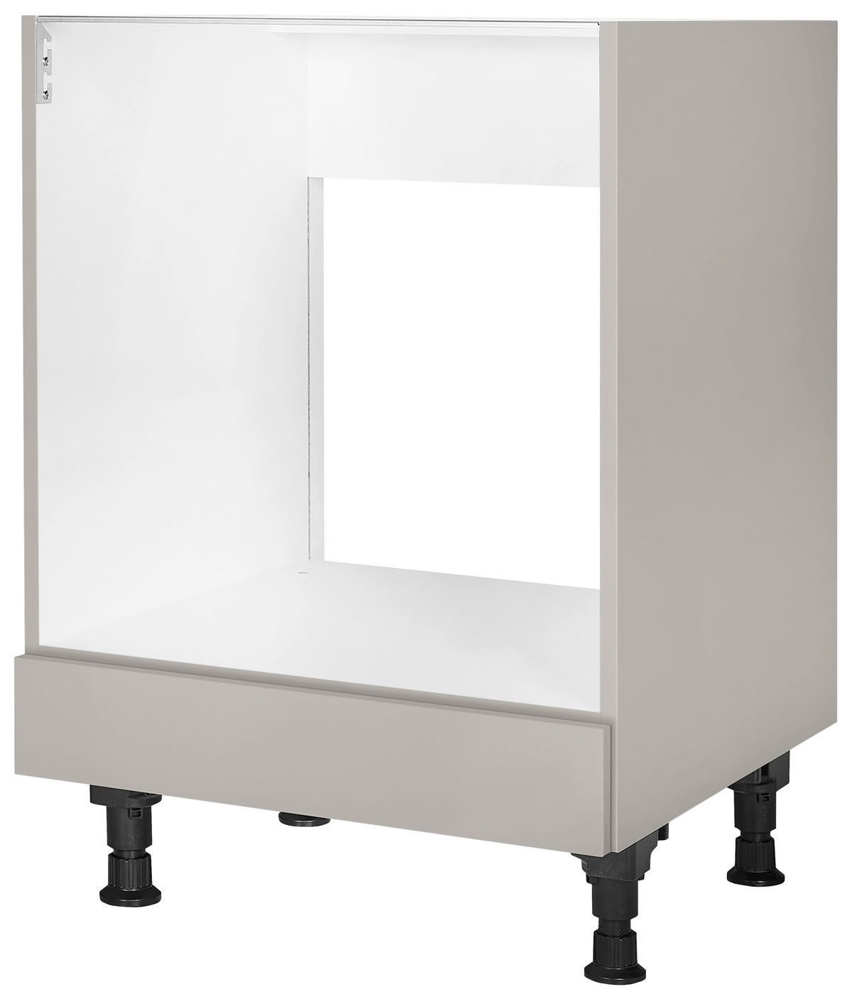 HERDUMBAUSCHRANK 60/87/56 cm  in Grau  - Grau, MODERN, Holzwerkstoff (60/87/56cm) - Nobilia
