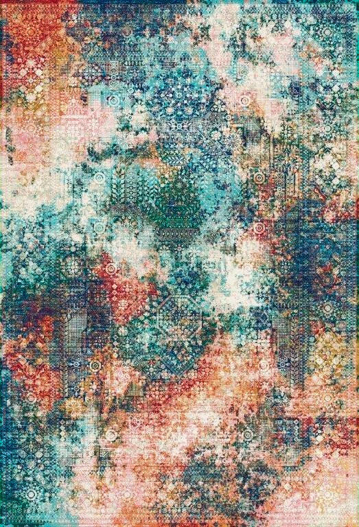 VINTAGE-TEPPICH 80/150 cm Dinah Rot, Perlmutt  - Rot/Perlmutt, LIFESTYLE, Textil (80/150cm) - Dieter Knoll