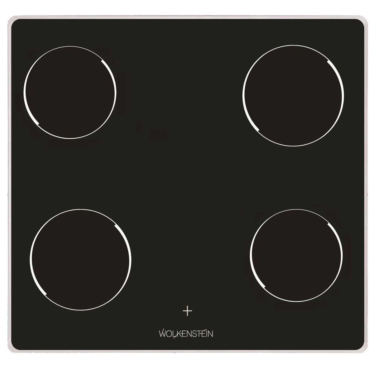 HERDSET WMOC 80  - Schwarz, KONVENTIONELL, Glas/Metall (59,5/59,5/55cm) - Wolkenstein