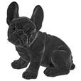 DEKOHUND - Schwarz, LIFESTYLE, Kunststoff (22/24,5/17,5cm) - Ambia Home