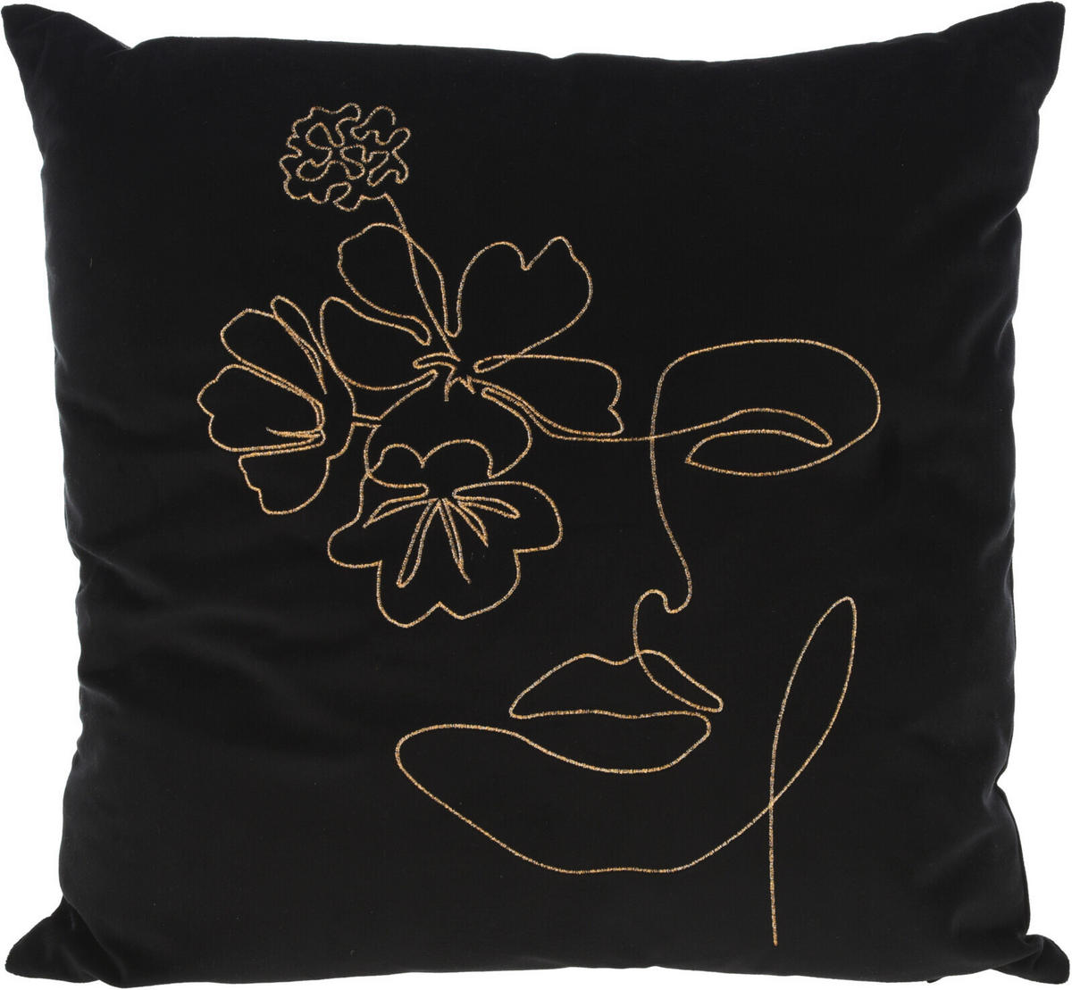 PERNĂ DECORATIVĂ  - Basics, textil (45/45/6cm)