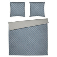 WENDEBETTWÄSCHE Makosatin 200/200 cm  - Hellblau, Design, Textil (200/200cm) - Joop!