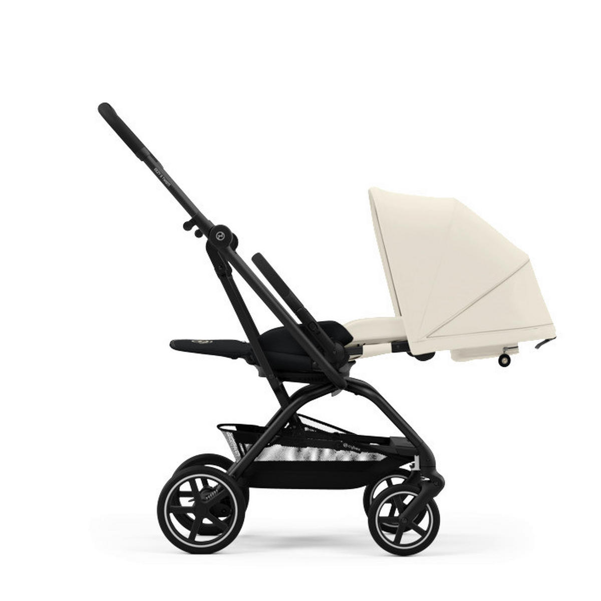 KIŠOBRAN KOLICA  Eezy S Twist+2  - crna/krem, Basics, tekstil/plastika (80.5/45/105cm) - cybex GOLD
