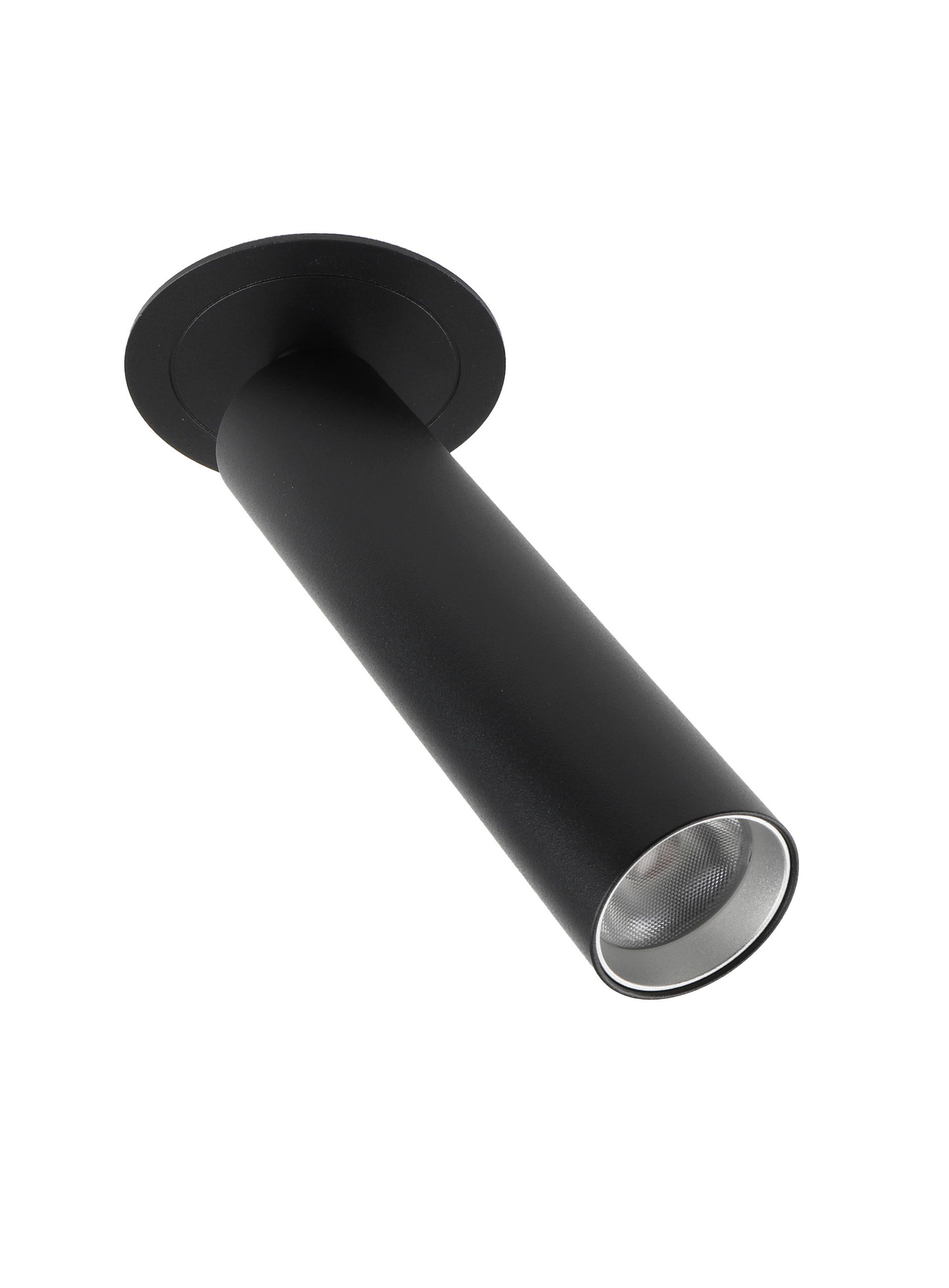 LED-DECKENSTRAHLER 8/19,5 cm   - Schwarz, KONVENTIONELL, Metall (8/19,5cm)