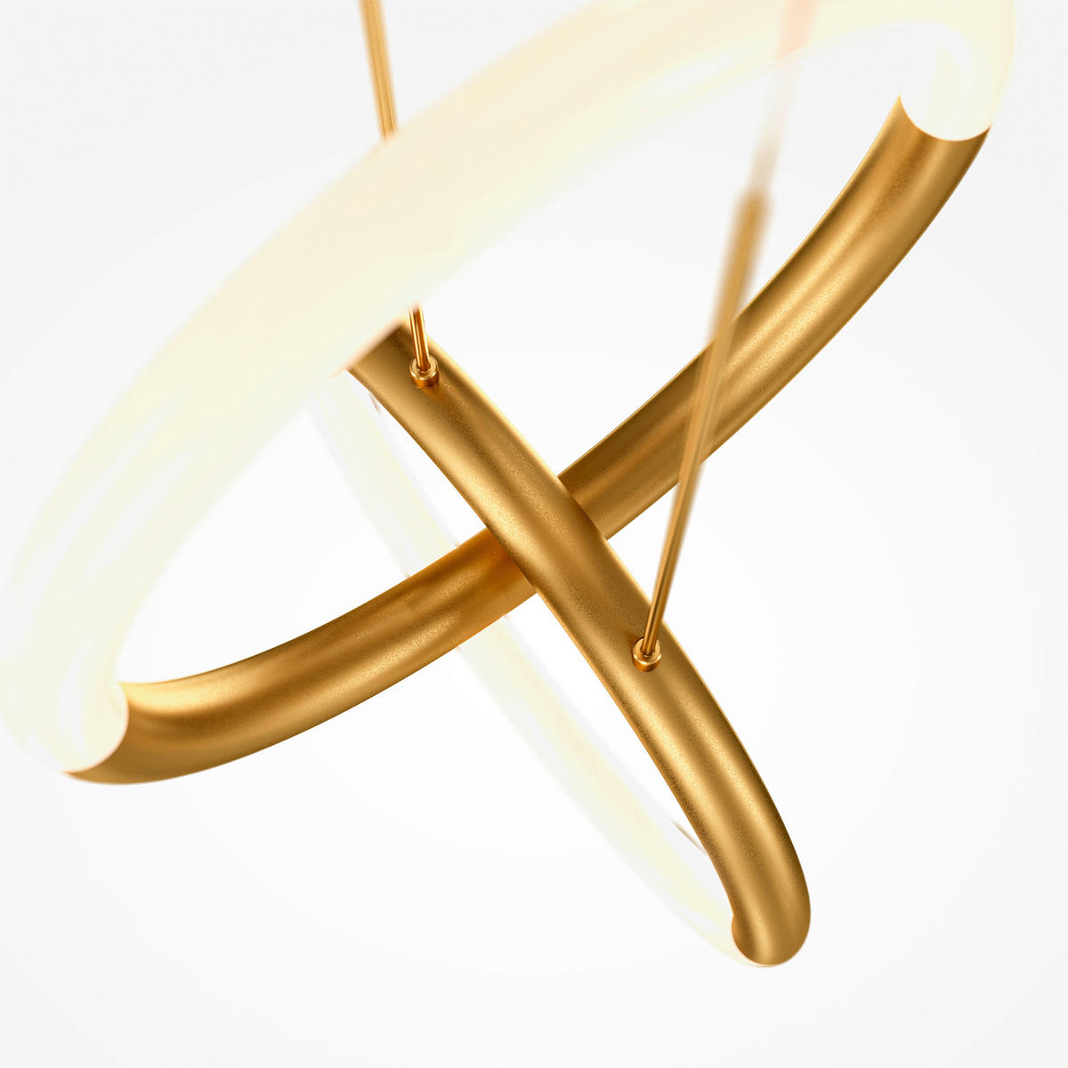 PENDELLEUCHTE 34/55/34 cm  - Goldfarben, Trend, Metall (34/55/34cm) - MAYTONI