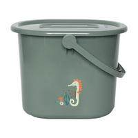 WINDELEIMER 36,5/32/28 cm ocean vibes  - Grün, Basics, Kunststoff (36,5/32/28cm) - Bebe Jou