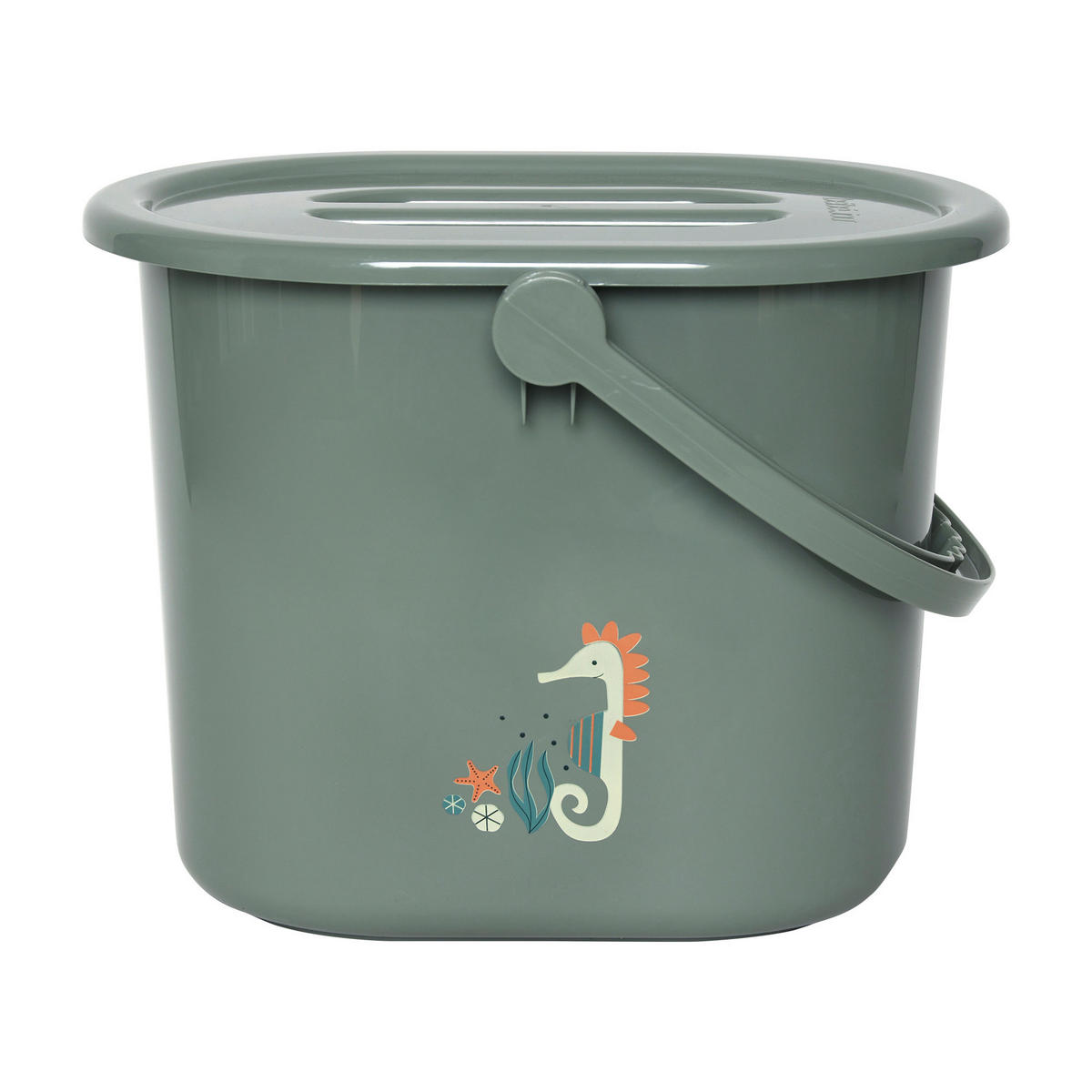 WINDELEIMER 36,5/32/28 cm ocean vibes  - Grün, Basics, Kunststoff (36,5/32/28cm) - Bebe Jou
