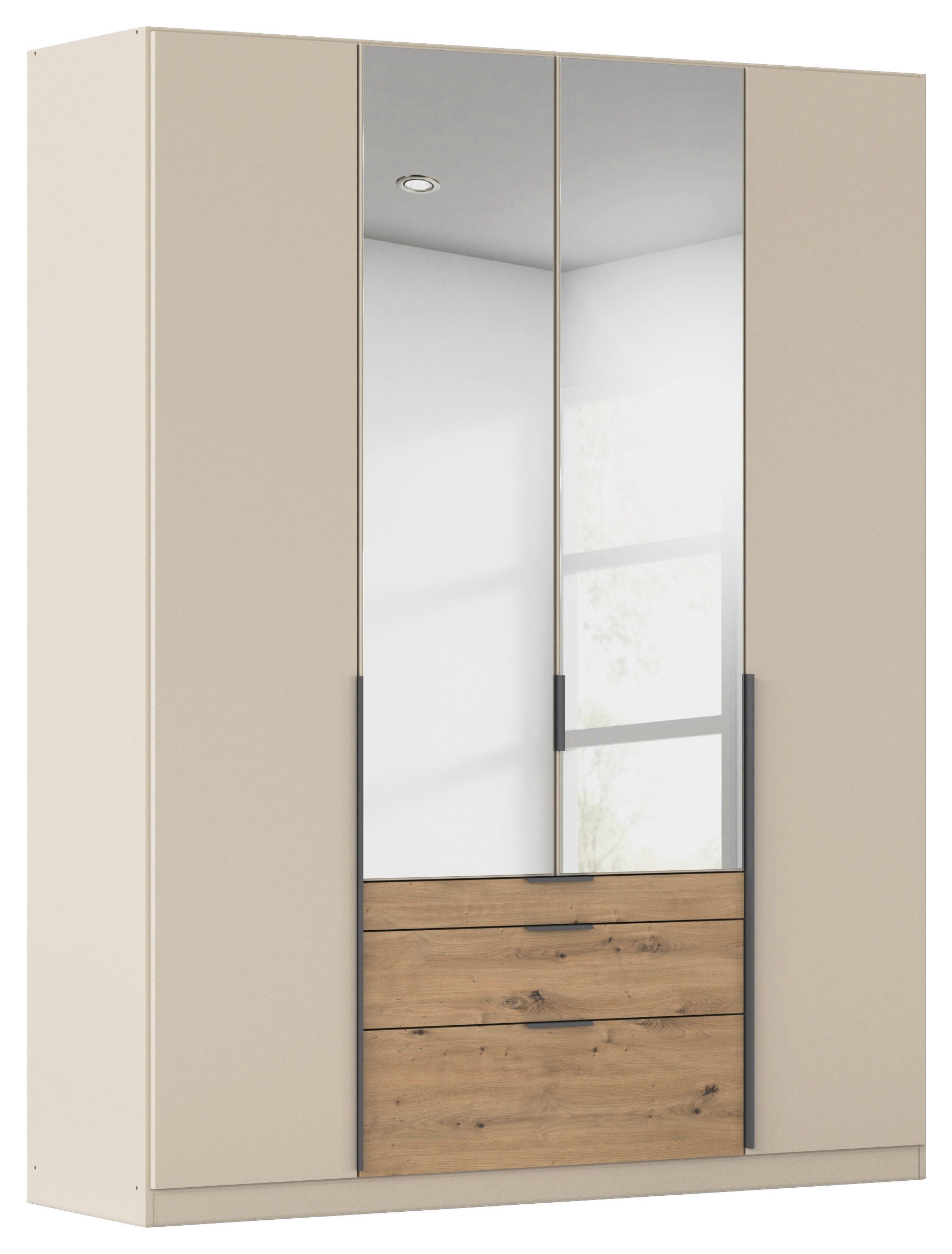 Drehtürenschrank Alabama-super Mit Spiegel,champagner B:181cm