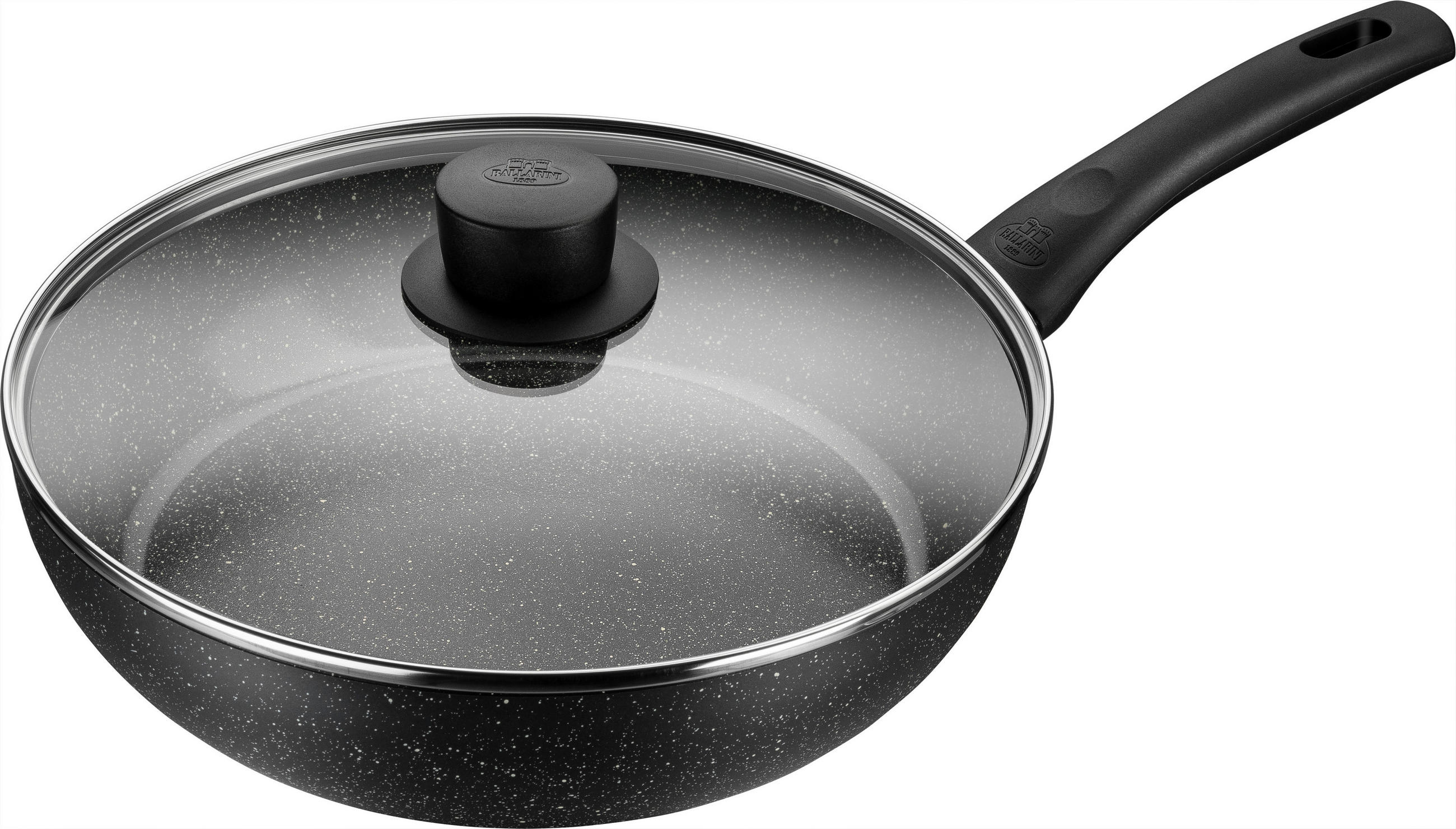 SCHMORPFANNE Keramikbeschichtung 28 cm  - Basics, Metall (28cm) - Ballarini
