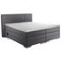 BOXSPRINGBETT 'PRINZ' H2 Lederlook 160/200 cm INKL. Matratze, gepolstertes Kopfteil, Topper, motorische Verstellbarkeit - Silberfarben/Grau, MODERN, Textil (160/200cm) - Novel BOXSPRINGBETT 'PRINZ' H2 Lederlook 160/200 cm INKL. Matratze, gepolstertes Kopfteil, Topper, motorische Verstellbarkeit - Silberfarben/Grau, MODERN, Textil (160/200cm) - Novel