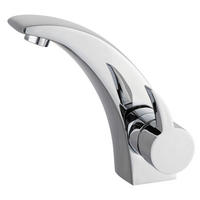 FÜRDŐSZOBAI CSAPTELEP 5,0/17,0/15,0 cm  - krómszínű, Basics, fém (5,0/17,0/15,0cm) - Xora