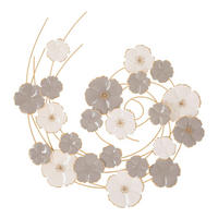 DEKORACE NA ZEĎ 63.5/67.9/5 cm  - Basics, kov (63.5/67.9/5cm)