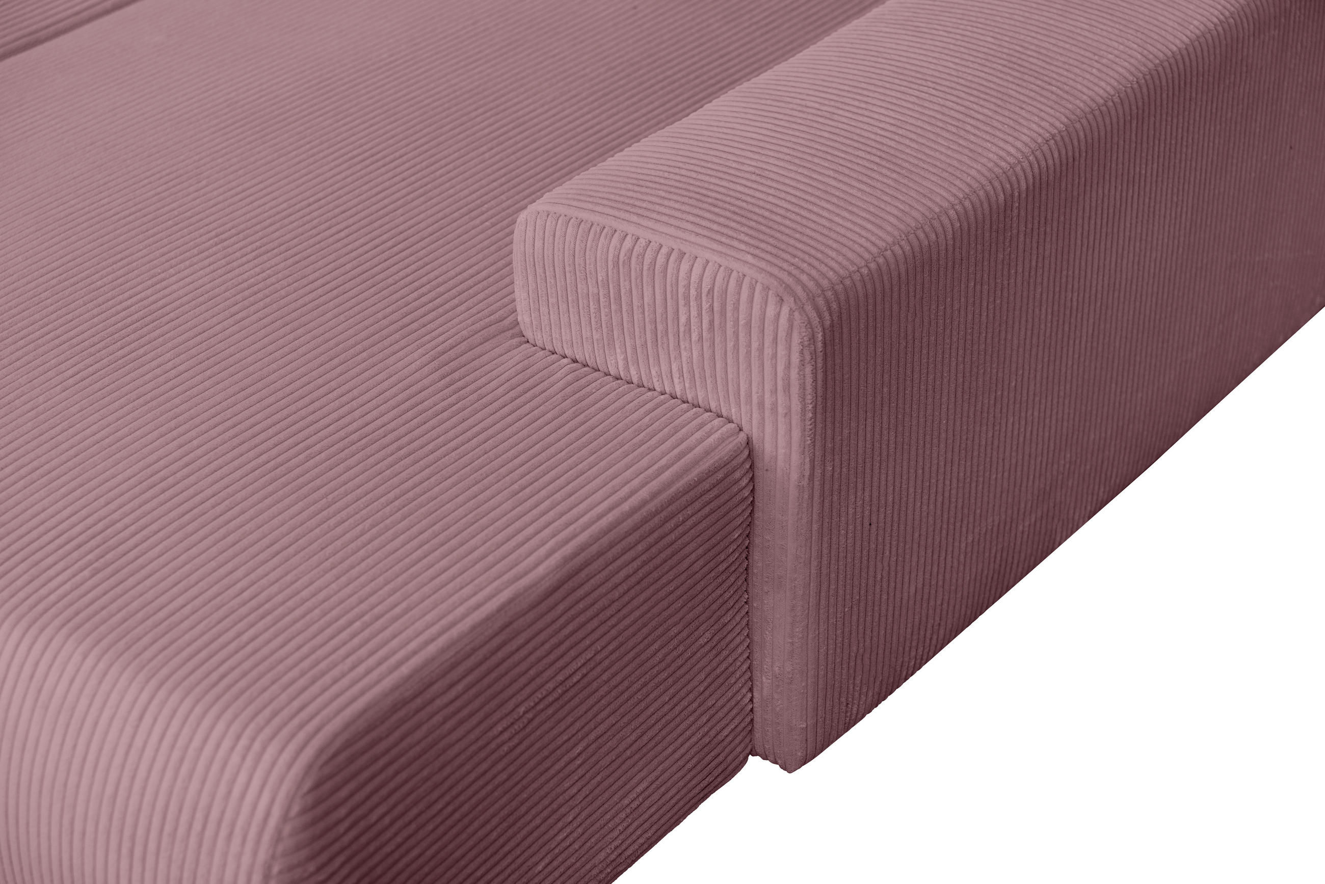 Carryhome Wohnlandschaft Altrosa 351x191 cm