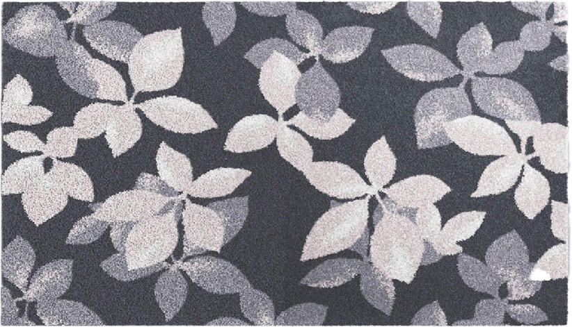 BADEMATTE Schwarz  - Schwarz, Basics, Kunststoff/Textil (60/100cm) - Grund