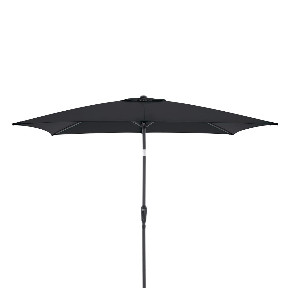 SONNENSCHIRM  250/200 cm  - Anthrazit, Basics, Textil/Metall (250/200cm) - Doppler