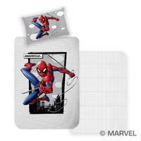 "SPIDERMAN" Ágyneműhuzat-garn. 140/200 cm  - színes, Basics, textil (140/200cm)