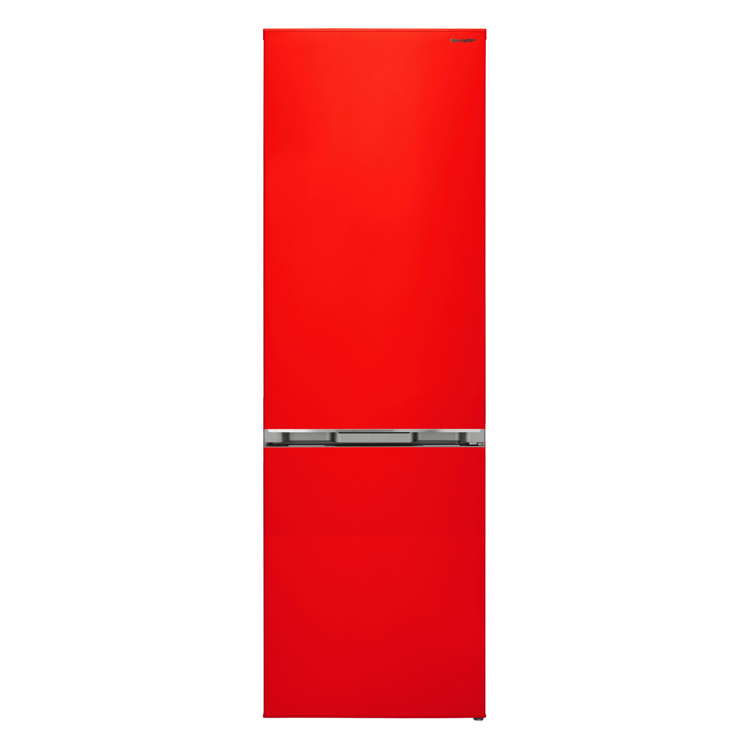 KÜHL-GEFRIER-KOMBINATION 54/180/59,5 cm SJ-FBB05DTXRD-EU  - Rot, Trend, Metall (54/180/59,5cm) - Sharp