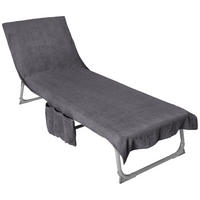LIEGENAUFLAGE in Grau Uni  - Grau, KONVENTIONELL, Textil (70/200cm) - Esposa